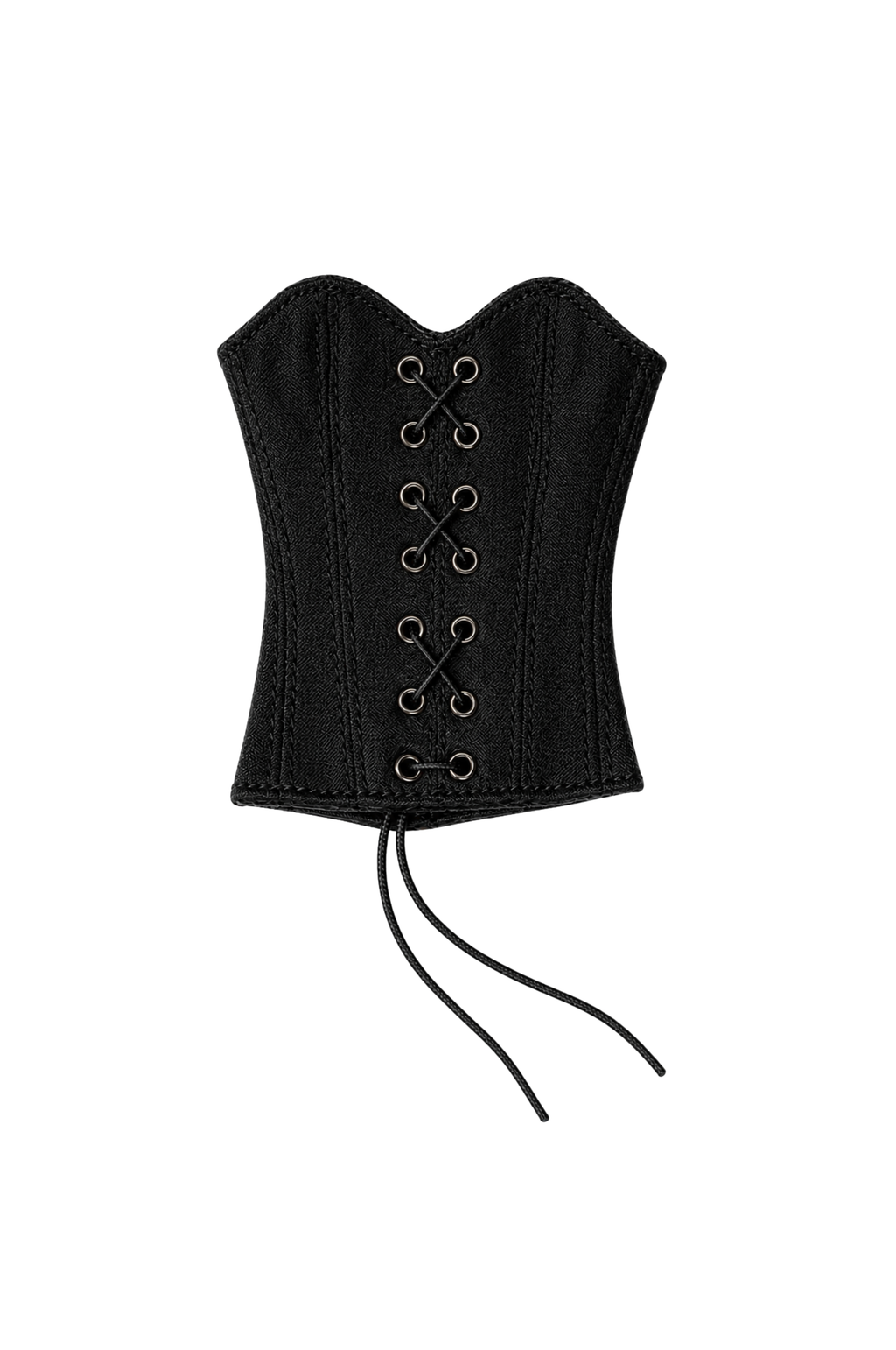 Style No.15 |. Fashion Royalty 6.0 Corset Top | Nude Lace-Up Bustier for 1/6 Scale Doll | Neutral Minimalist Lingerie | High-Fashion Doll Clothes