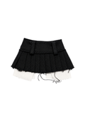 Style No.18 | Pleated Mini Skirt for Fashion Royalty 6.0 Doll – Deconstructed Layered Skirt, High Fashion Doll Clothes, 1/6 Scale Outfit
