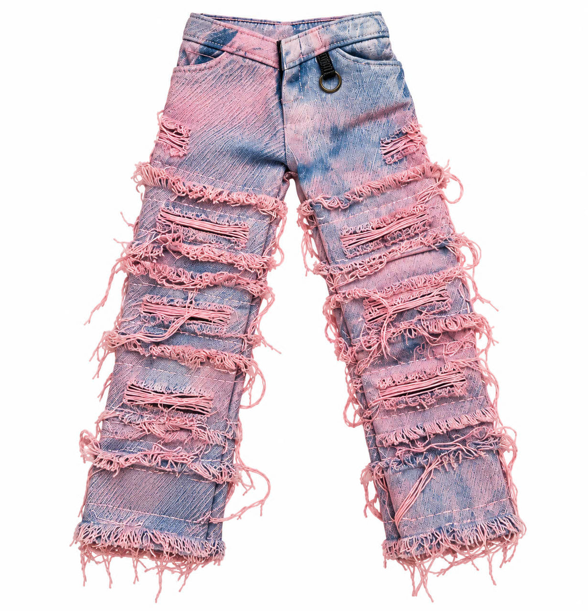 FW 26 | FR Homme | Distressed Denim Jeans  | BARE