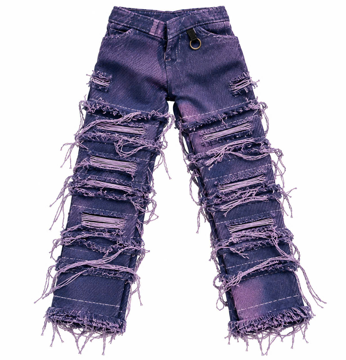 FW 26 | FR Homme | Distressed Denim Jeans  | BARE