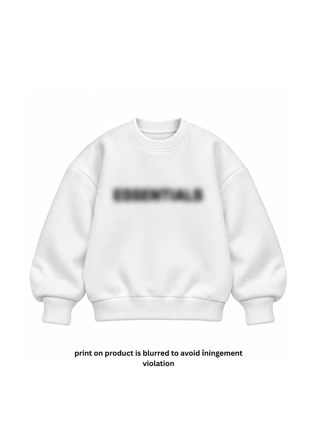 FW 26 | FR HOMME | ESSENTIALS SWEATSHIRT | BARE