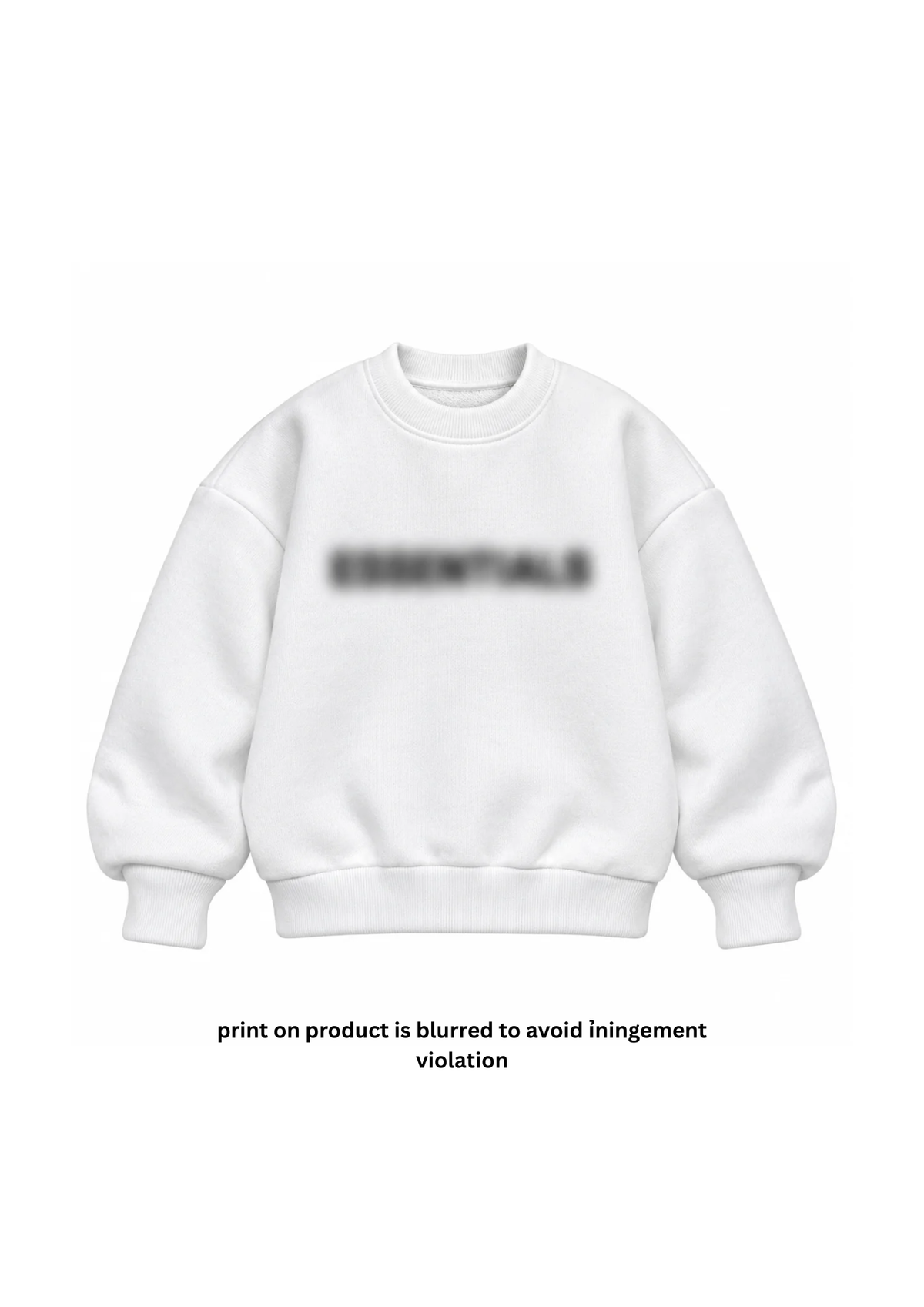 FW 26 | FR HOMME | ESSENTIALS SWEATSHIRT | BARE
