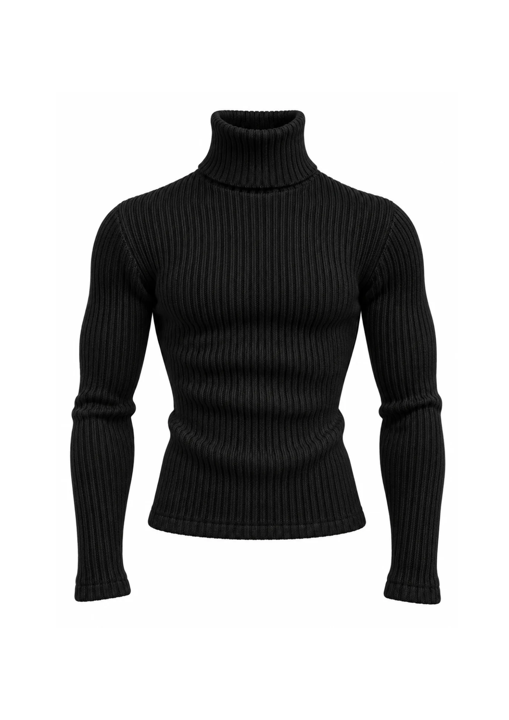 FW 26 | FR Homme | Ribbed Turtleneck | BARE