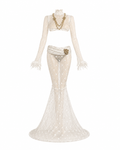 FW 26 | Sheer Lace Mermaid Set – Fashion Royalty Style 1/6 Doll Outfit | BARE