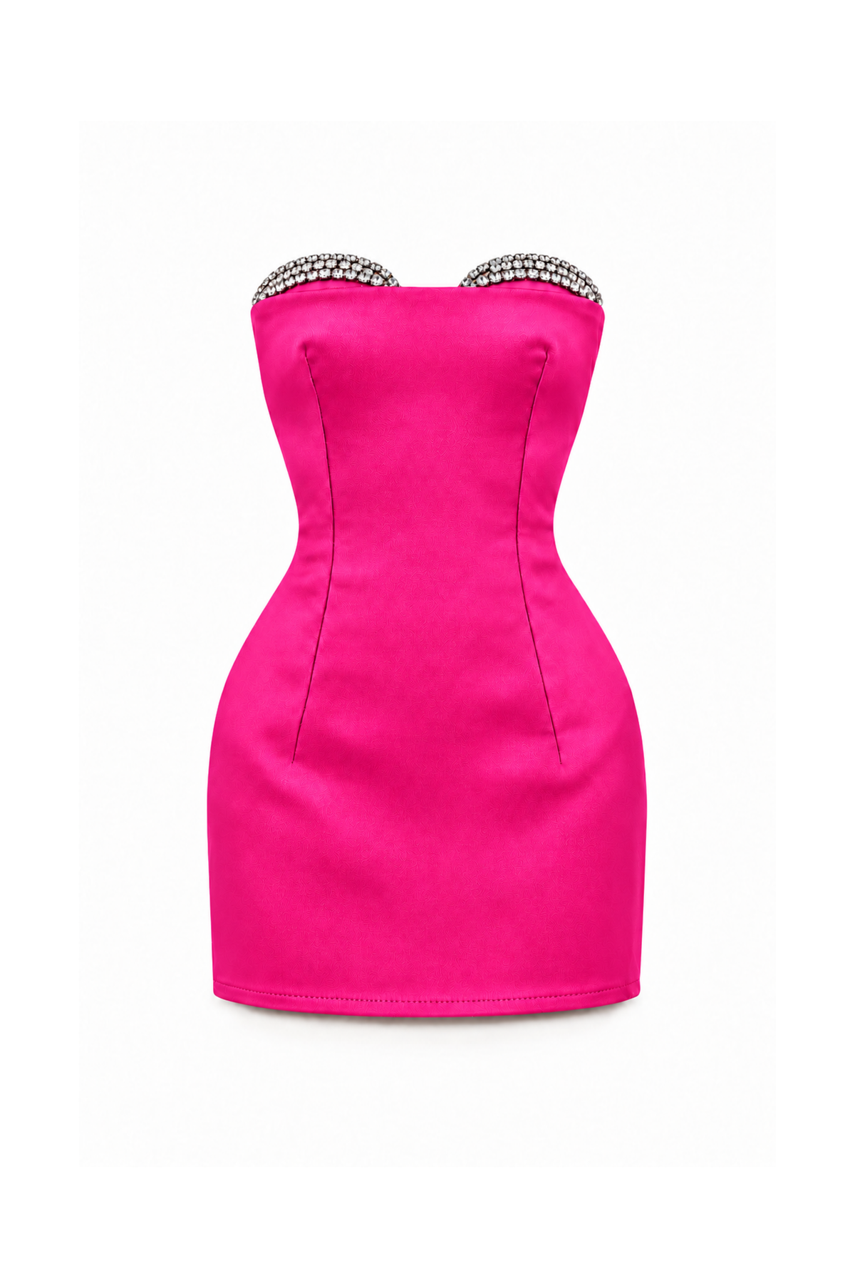 DELUXE | Fashion Royalty doll clothes | Crystal Kiss Strapless Mini Dress | BARE