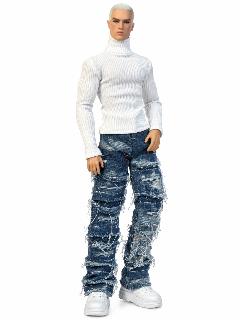 FW 26 | FR Homme | Ribbed Turtleneck | BARE