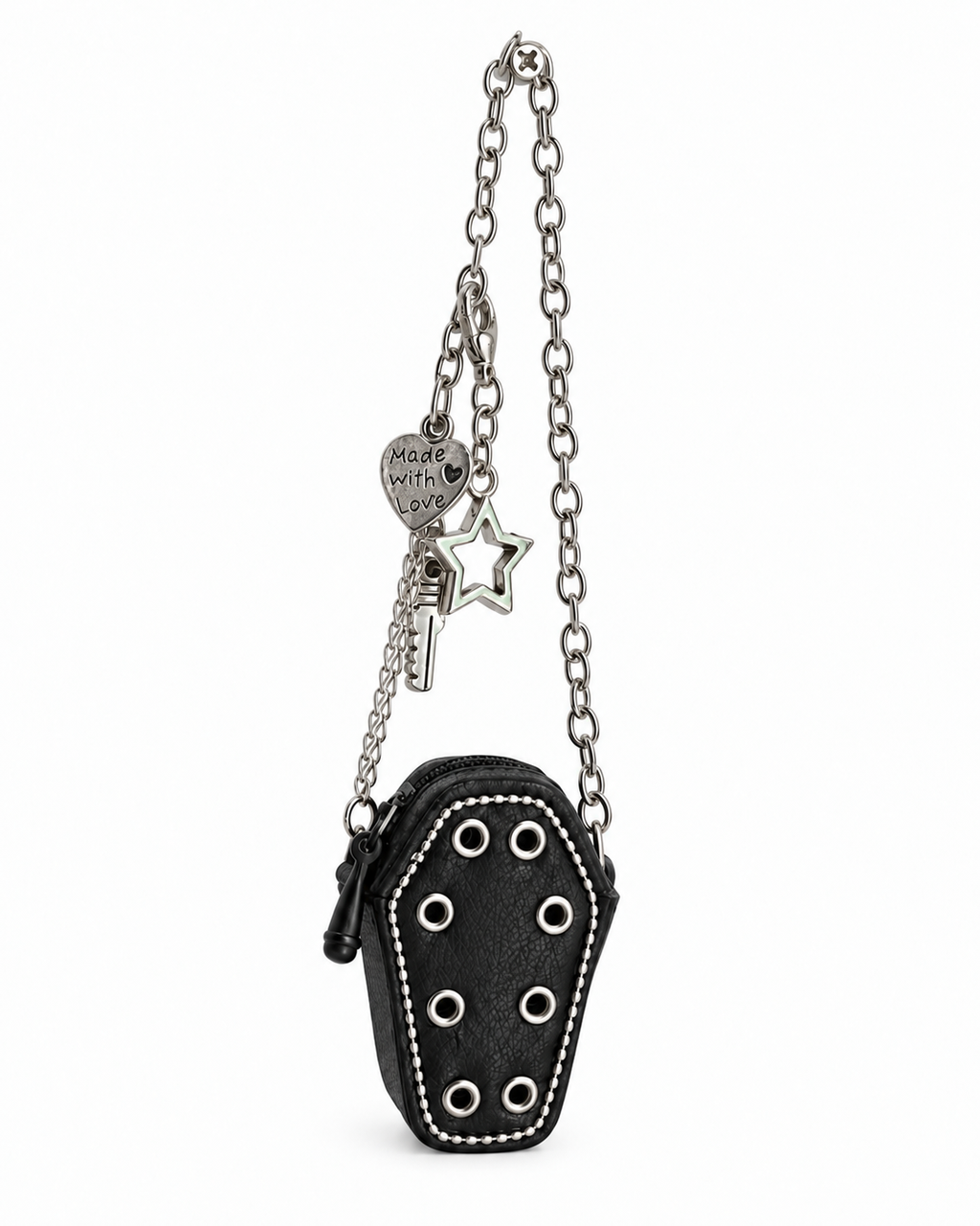 BASIC | HALLOQUEEN  | Coffin Charm Mini Bag for Fashion Royalty doll clothes | BARE