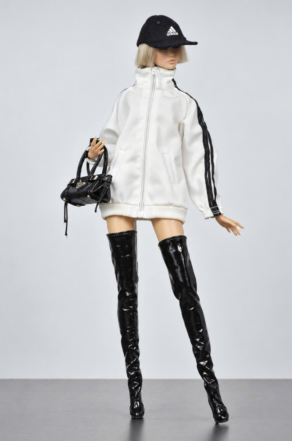 DENIM CUTIE | Striped Track Jacket | BARE