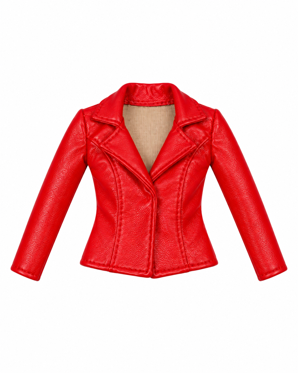 FW26 | FASHION ROYALTY FITTED FAUX LEATHER JACKET | BARE