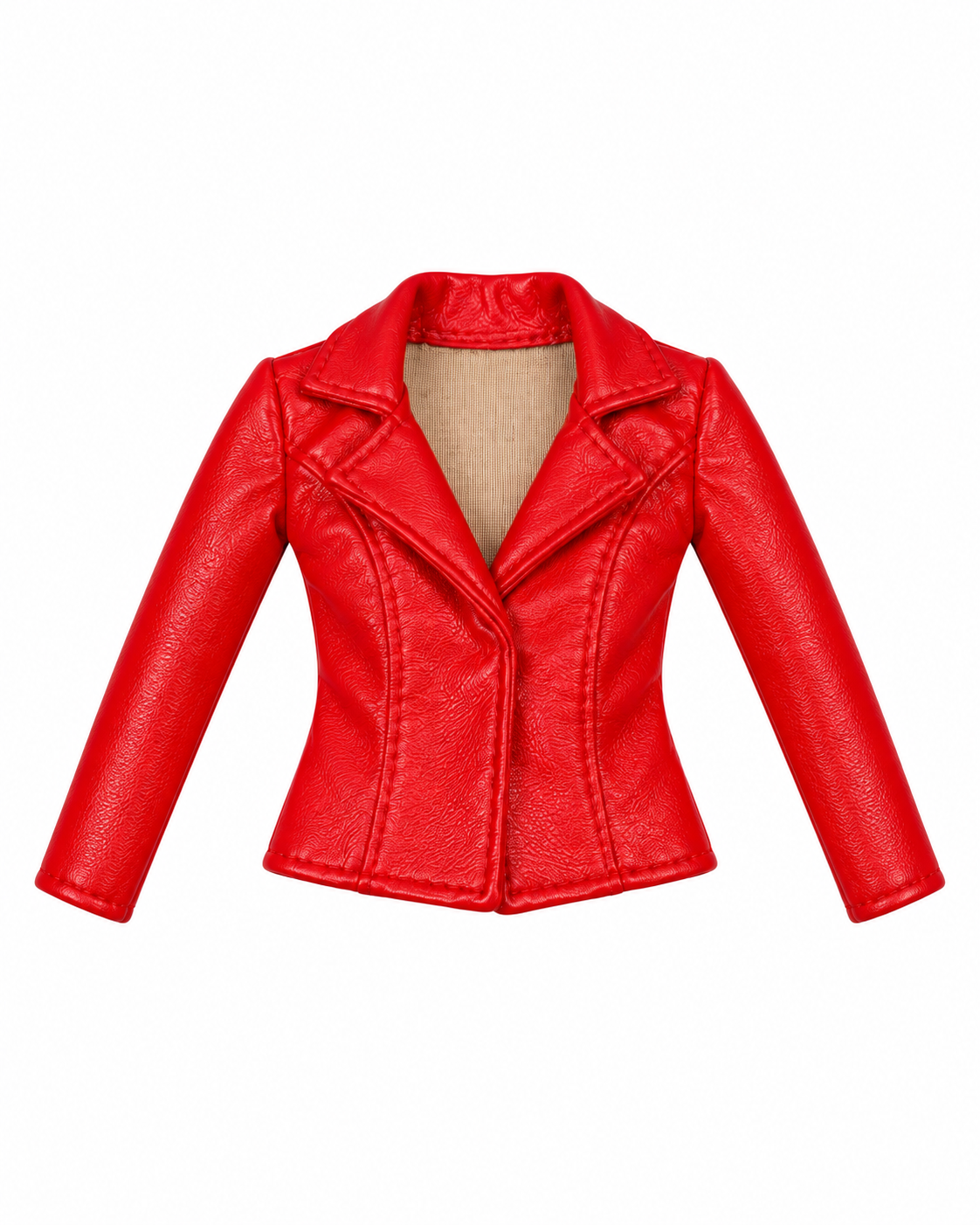 FW26 | FASHION ROYALTY FITTED FAUX LEATHER JACKET | BARE