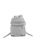 Style No. 29 |Mini Nylon Backpack for Dolls – Light Gray Utility Bag | Fashion Royalty 6.0 Scale Accessories | Modern Street Style Doll Bag