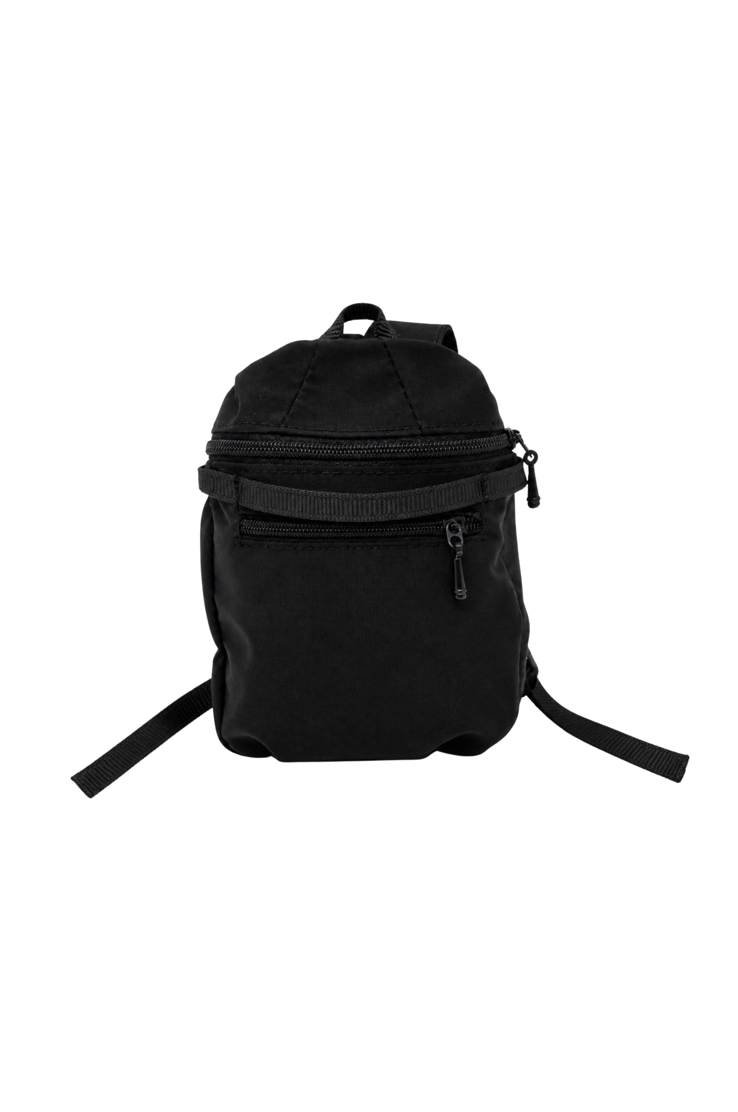 Style No. 30 |Mini Nylon Backpack for Dolls – Black Utility Bag | Fashion Royalty 6.0 Scale Accessories | Modern Street Style Doll Bag