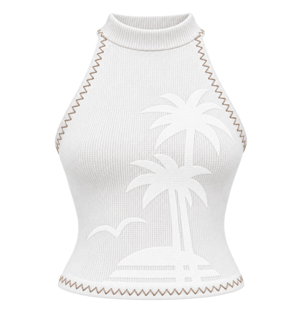 FW 26 | TROPICAL GRAPHIC TOP | BARE