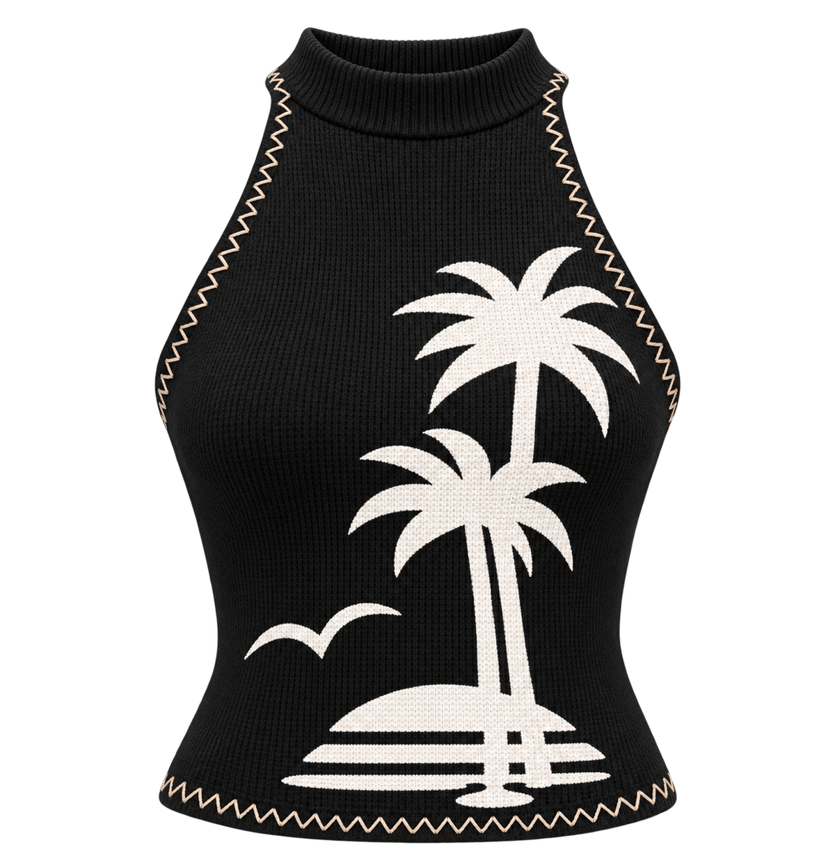 FW 26 | TROPICAL GRAPHIC TOP | BARE