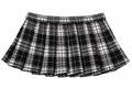 FW 26 | MONOGRAM PLEATED MINI SKIRT | BARE