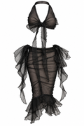 FW 26 | Sheer Mesh Two-Piece Set for Fashion Royalty clothes| BARE