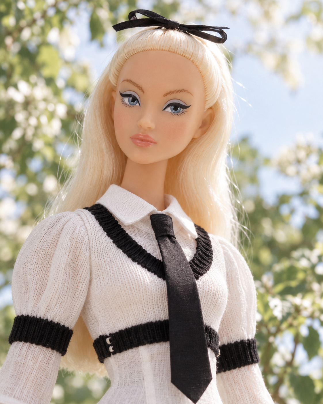 FW 26 | Puff Sleeve Knit Sweater for Fashion Royalty Dolls | 1/6 Doll Clothes | BARE